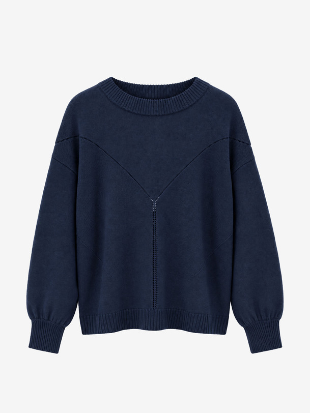 PULL OUDAI Bleu roi , Prêt-à-porter Bensimon