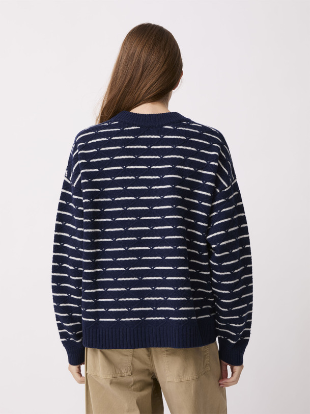 PULL RAMSES Bleu roi , Prêt-à-porter Bensimon