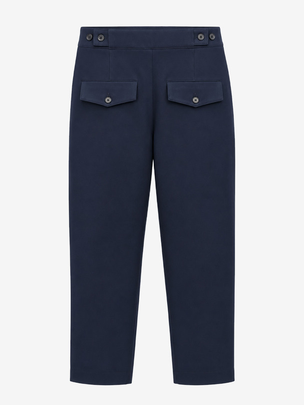 PANTALON PERCYLA  Bleu roi , Pr&ecirc;t-&agrave;-porter Bensimon