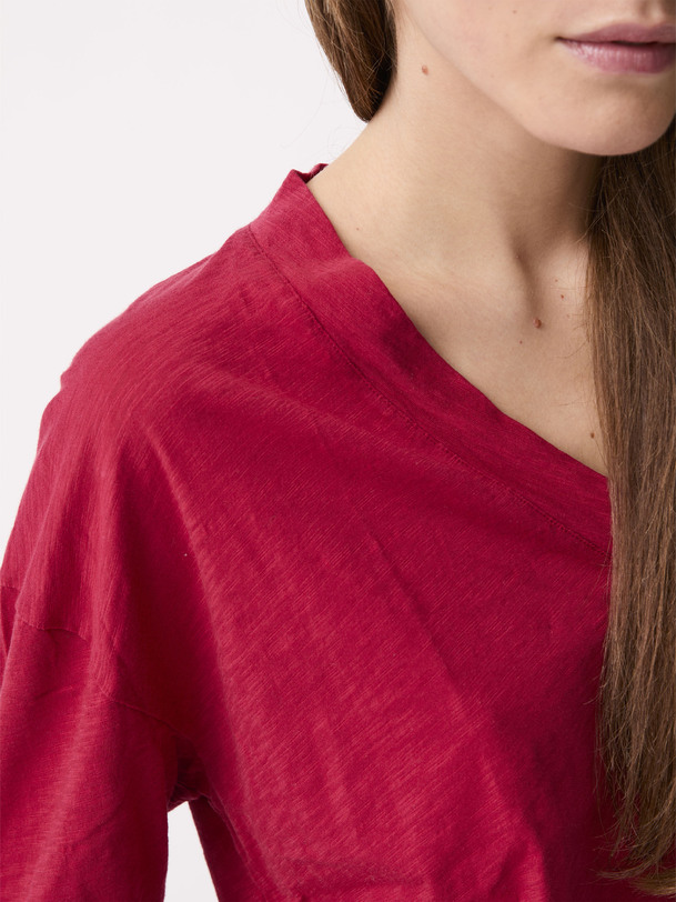 T-SHIRT PETRUSO Lie de vin , Prêt-à-porter Bensimon