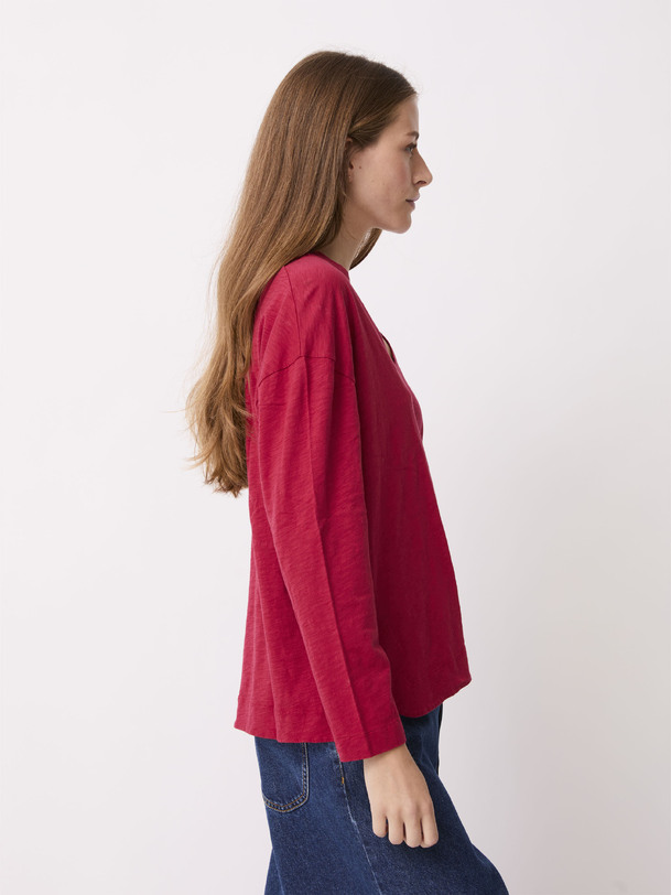 T-SHIRT PETRUSO Lie de vin , Prêt-à-porter Bensimon