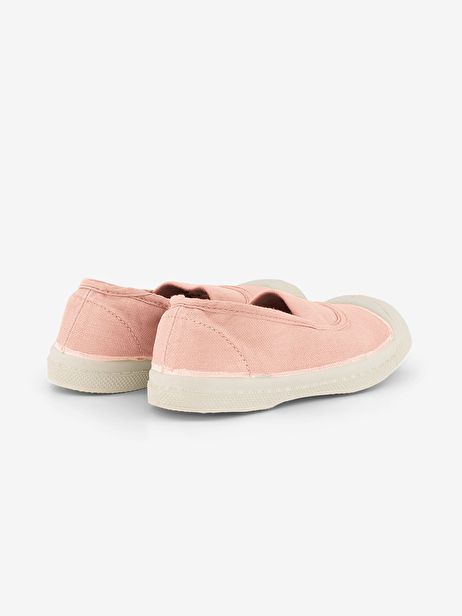 TENNIS ELASTIQUE ENFANT  Rose leger , Tennis & Chaussures Bensimon