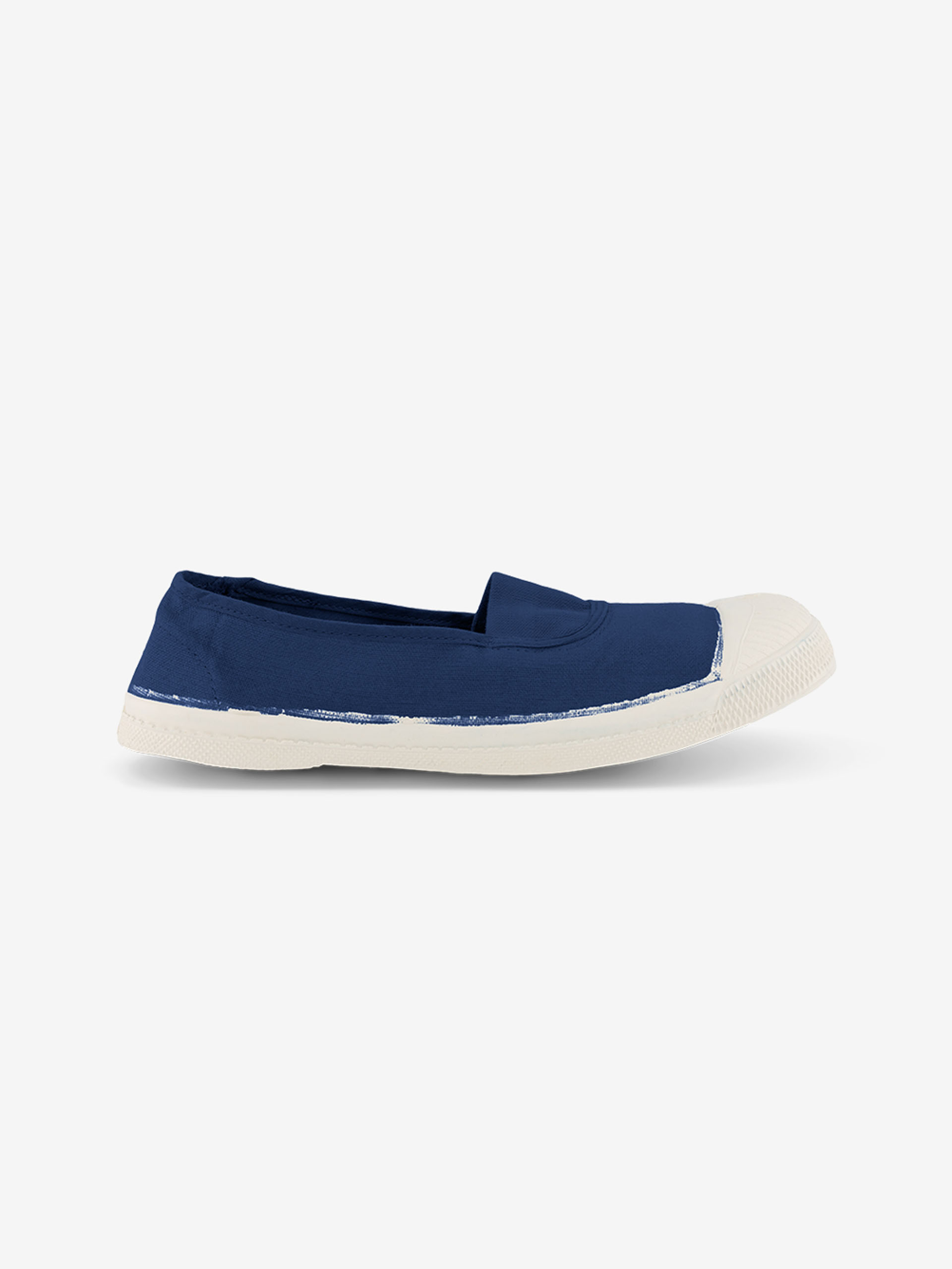 TENNIS ELASTIQUE FEMME  Indigo , Tennis & Chaussures Bensimon