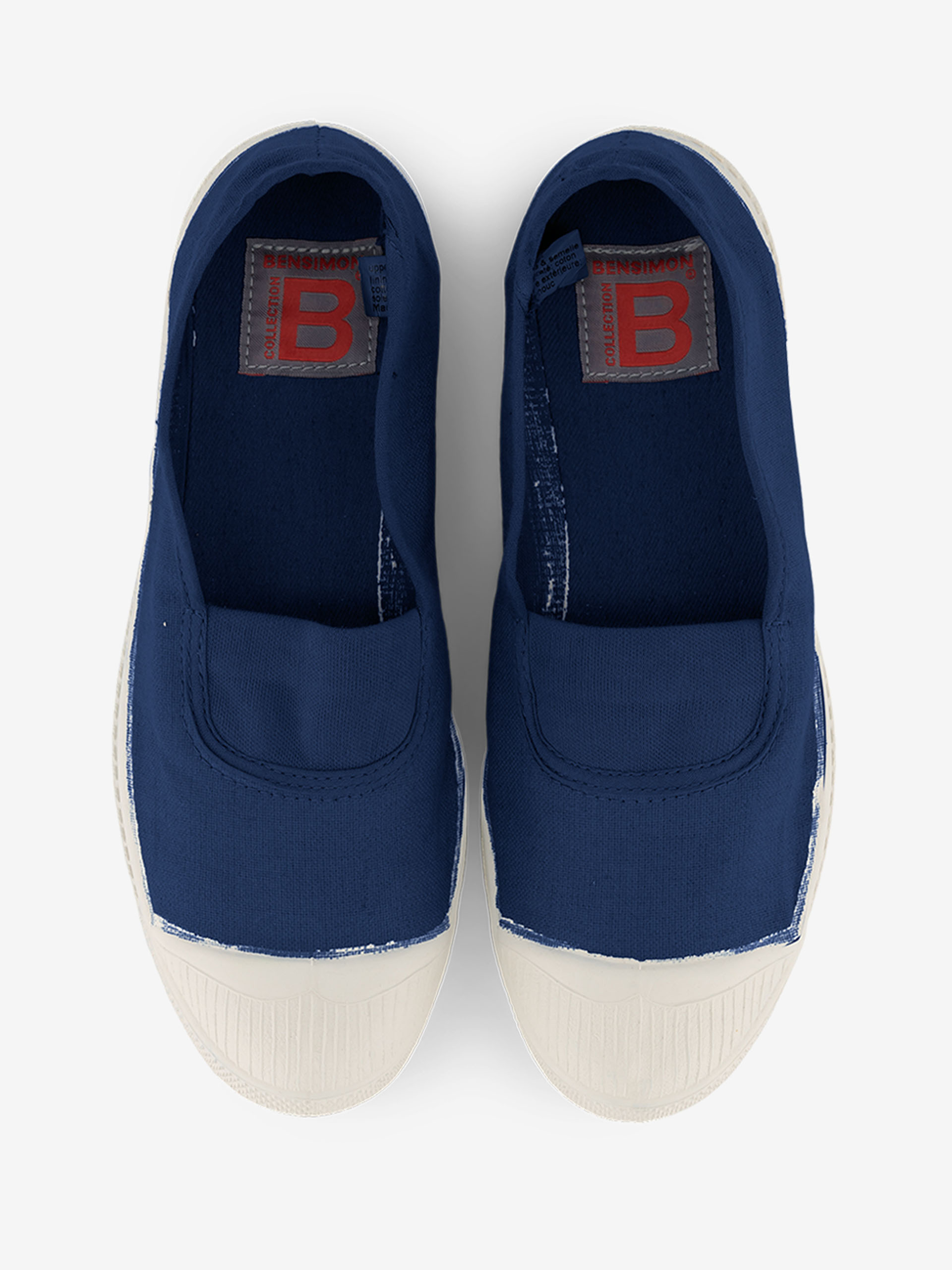 TENNIS ELASTIQUE FEMME  Indigo , Tennis & Chaussures Bensimon