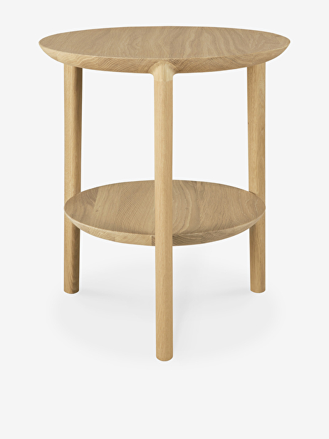 TABLE D'APPOINT BOK  - ETHNICRAFT  Chene clair , Maison Bensimon