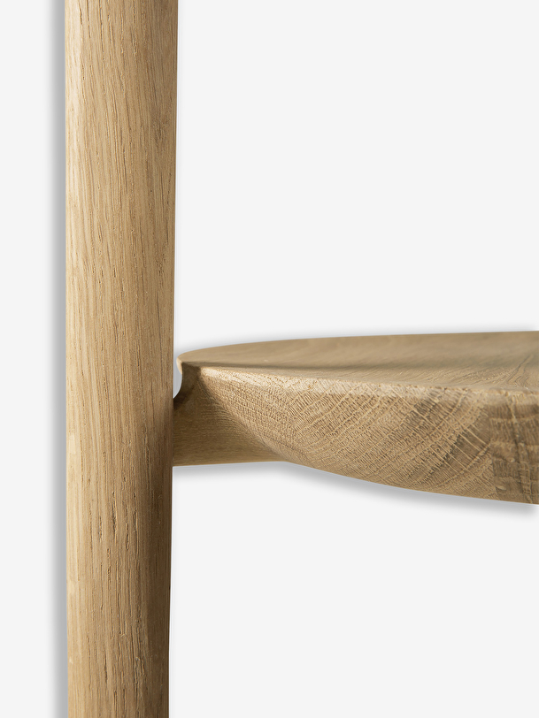 TABLE D'APPOINT BOK - ETHNICRAFT Chene clair , Maison Bensimon
