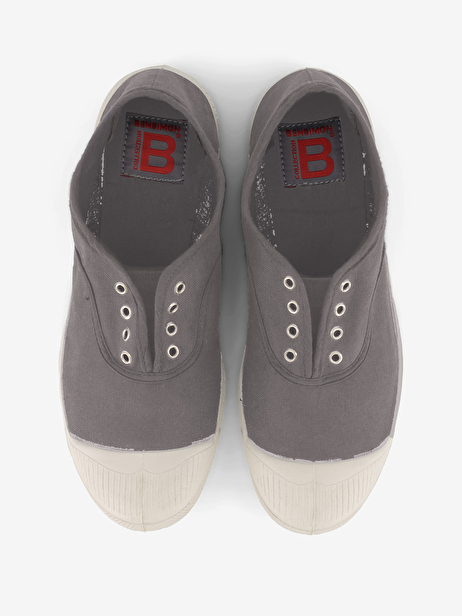 TENNIS ELLY FEMME  Gris , Tennis & Chaussures Bensimon