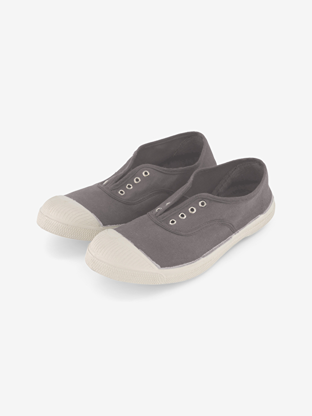 TENNIS ELLY FEMME  Gris , Tennis & Chaussures Bensimon
