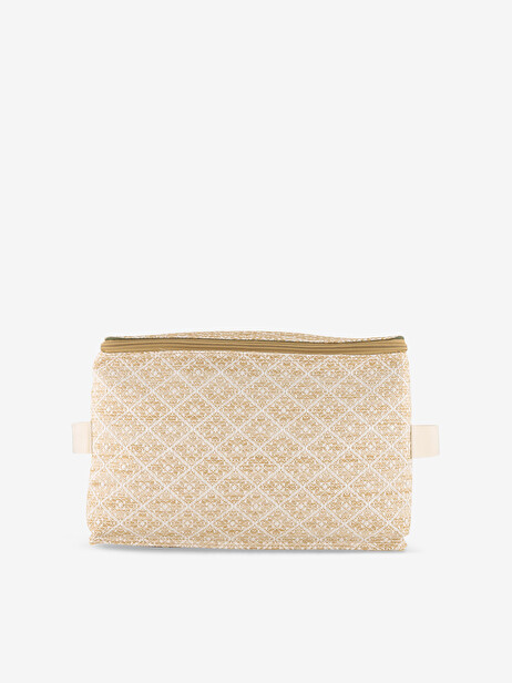 ETHNIC RAPHIA HOUSE CASE  Ecru , Maison Bensimon