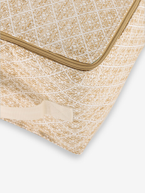 ETHNIC RAPHIA HOUSE CASE  Ecru , Maison Bensimon