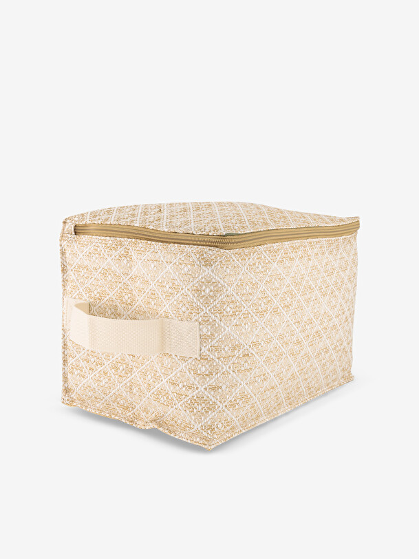 ETHNIC RAPHIA HOUSE CASE  Ecru , Maison Bensimon