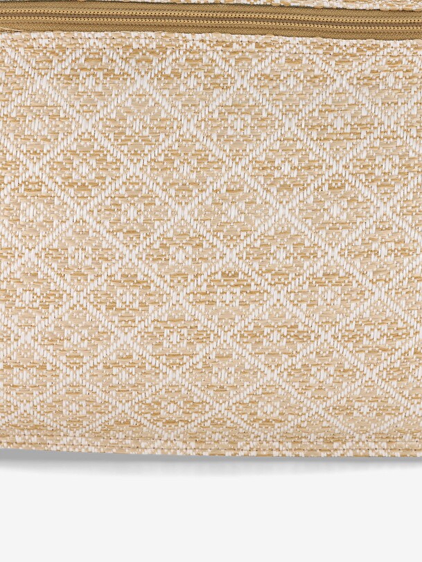ETHNIC RAPHIA HOUSE CASE  Ecru , Maison Bensimon